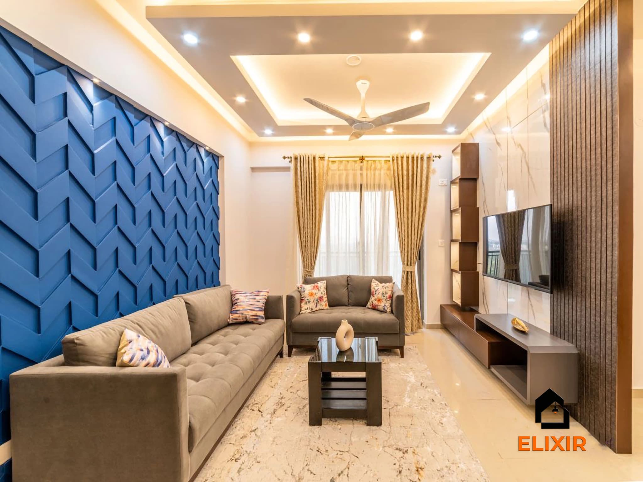 2BHK in Anna Nagar Chennai | Elixir Interiors Projects